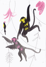 Lade das Bild in den Galerie-Viewer, Monkeys 1, aus der Serie &quot;Tropicana&quot;, Carolin Löbbert
